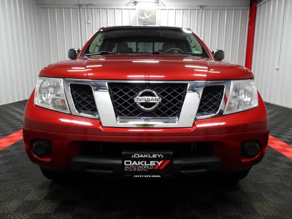 2014 Nissan Frontier King Cab SV pickup Red - - by for sale in Branson West, MO – photo 9