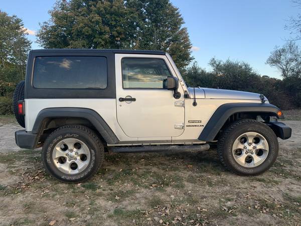 2010 Jeep Wrangler - Grey Sport 2D, 112k miles, automatic - cars & for sale in Colchester, CT – photo 7
