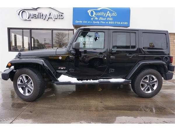 2017 JEEP WRANGLER UNLIMITED Sahara - SUV - - by for sale in Rapid City, SD