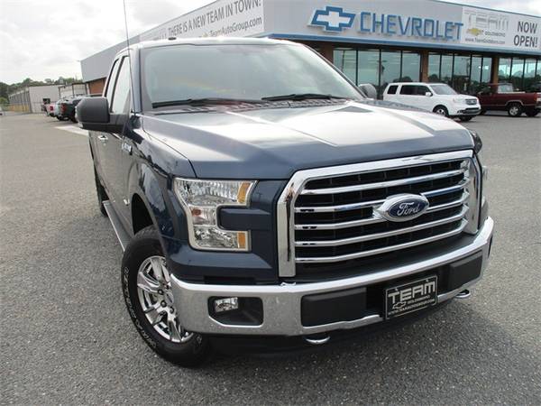 2016 Ford F150 XLT pickup Blue for sale in Swansboro, NC – photo 2