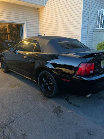 02 MUSTANG GT Convertible , 5 speed , BLACK - - by for sale in Toms River, NJ – photo 3