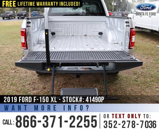 2019 FORD F150 XL 4WD Tailgate Step, SYNC, Backup Camera for sale in Alachua, FL – photo 18