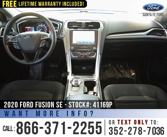 2020 Ford Fusion SE Ecoboost - Touchscreen - Cruise Control for sale in Alachua, FL – photo 15