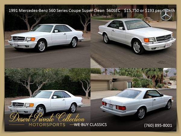 1983 Mercedes-Benz 380SL Low Miles for sale by Desert Private... for sale in Palm Desert, TX – photo 20
