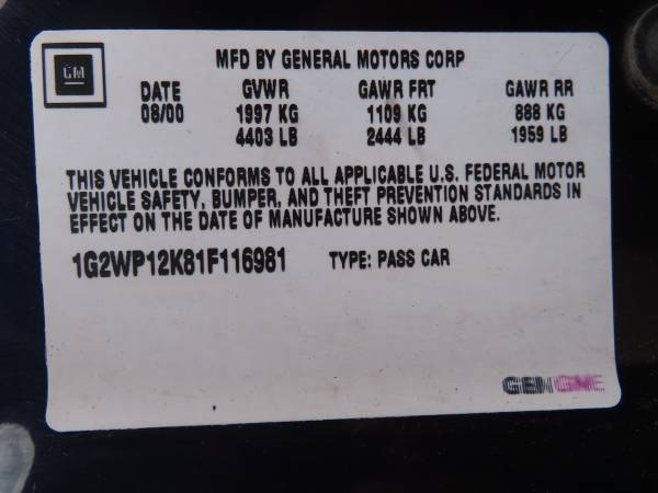 2001 Pontiac Grand Prix GT coupe - 30 MPG/hwy, 167xxx MILES, cruise... for sale in Farmington, MN – photo 20