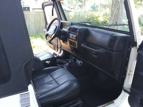 2001 Jeep Wrangler TJ 4.0L 5spd on 35's - cars & trucks - by owner -... for sale in SAINT PETERSBURG, FL – photo 10