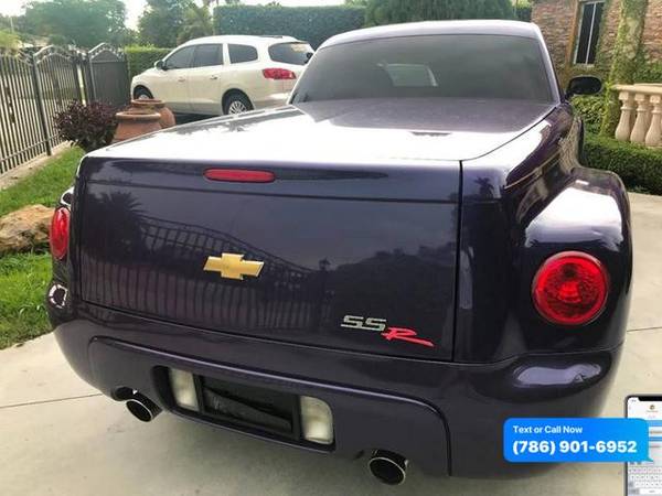 2004 Chevrolet Chevy SSR LS 2dr Regular Cab Convertible Rwd SB for sale in Miami, FL – photo 4