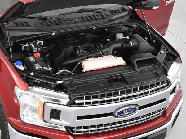 2018 Ford F150 SuperCrew Cab XL Pickup 4D 5 1/2 ft pickup Dk. Red - for sale in Arlington, District Of Columbia – photo 4