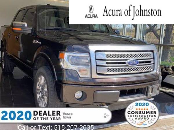 2014 Ford F150 Platinum pickup Brown - - by dealer for sale in Johnston, IA