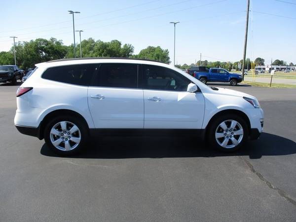 2016 Chevy Chevrolet Traverse LT suv White - - by for sale in Goldsboro, NC – photo 8