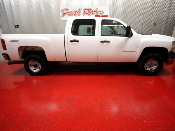 2008 Chevrolet Chevy Silverado 2500HD 4WD Crew Cab 153 Work Truck -... for sale in Evans, ND – photo 4