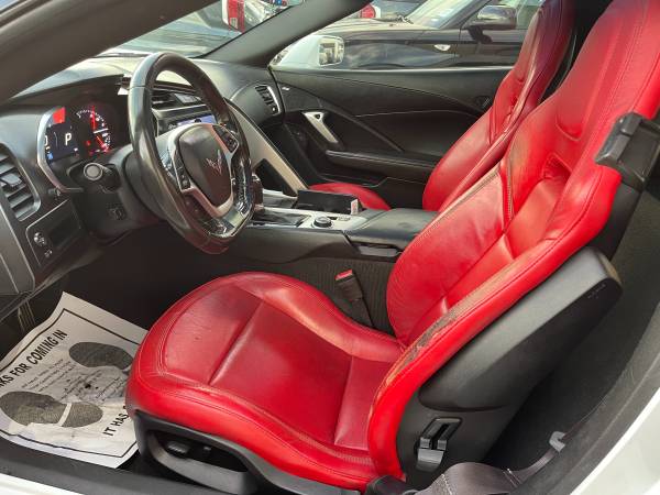 ((2017 CHEVORLET Corvette Stingray Coupe)) RED LEATHER INTERIOR -... for sale in Kahului, HI – photo 6
