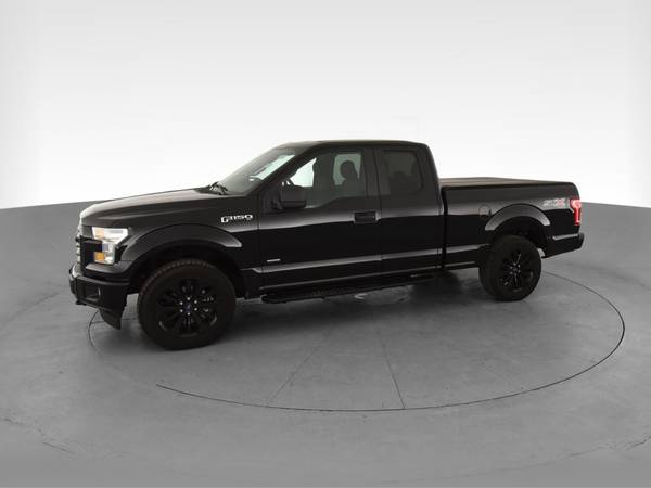 2017 Ford F150 Super Cab XL Pickup 4D 6 1/2 ft pickup Black -... for sale in Westport, NY – photo 4