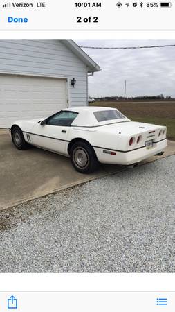 Corvette 86 for sale in Hobbs, IN – photo 2