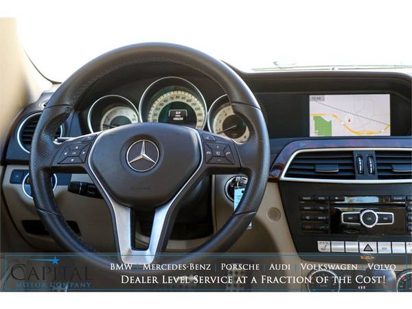 2014 Mercedes C300 AWD with Nav, Backup Cam and Moonroof for Cheap!... for sale in Eau Claire, WI – photo 9