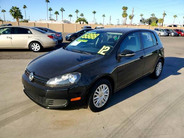 2012 Volkswagen Golf 4dr HB Auto FREE CARFAX ON EVERY VEHICLE - cars... for sale in Glendale, AZ – photo 2