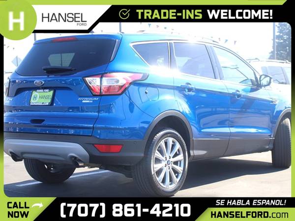 2018 Ford Escape Titanium FOR ONLY 480/mo! - - by for sale in Santa Rosa, CA – photo 7