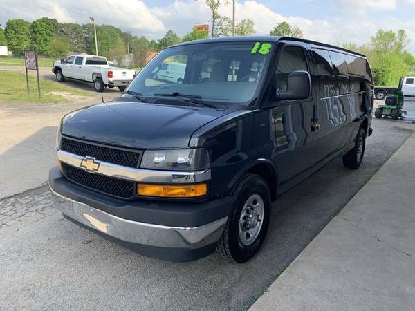 2018 Chevy Chevrolet Express LT 3500 van Green - - by for sale in Bethel Heights, AR – photo 6