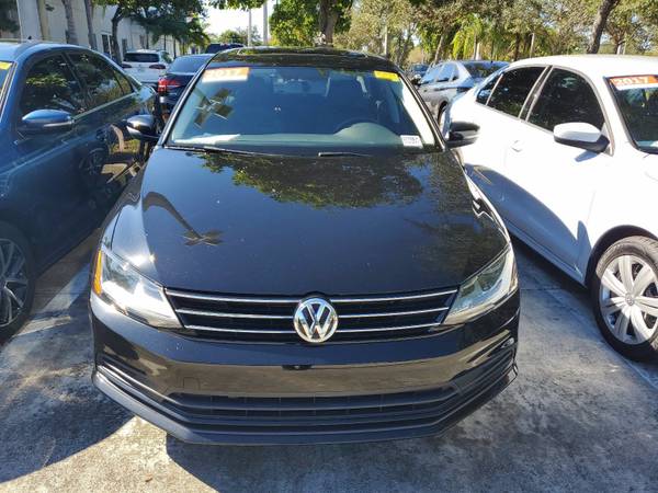 2017 *Volkswagen* *Jetta* *1.4T SE Automatic* Black - cars & trucks... for sale in Coconut Creek, FL – photo 2