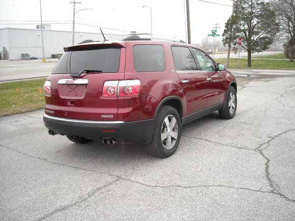 2010 GMC ACADIA SLT AWD - cars & trucks - by dealer - vehicle... for sale in BLUFFTON, IN – photo 4