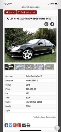 Mercedes Benz S600 for sale in Oregon, WI – photo 12