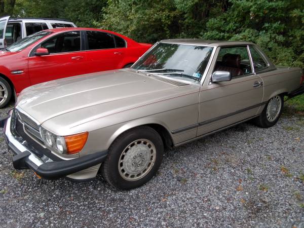 1986 Mercedes-Benz 560SL Convertible with Hardtop for sale in Amissville, VA – photo 3