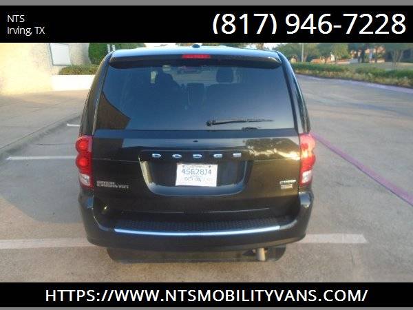 12 DODGE GRAND CARAVAN HANDICAPPED WHEELCHAIR MOBILITY MANUAL RAMP VAN for sale in Irving, MS – photo 7