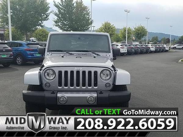 2018 Jeep Wrangler Unlimited Sahara - SERVING THE NORTHWEST FOR OVER... for sale in Post Falls, ID – photo 8