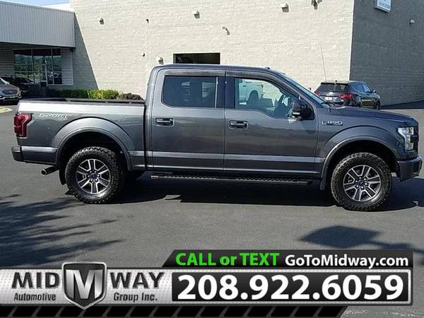 2015 Ford F-150 F150 F 150 Lariat Sport 4x4 Crew Cab - SERVING THE... for sale in Post Falls, ID – photo 2