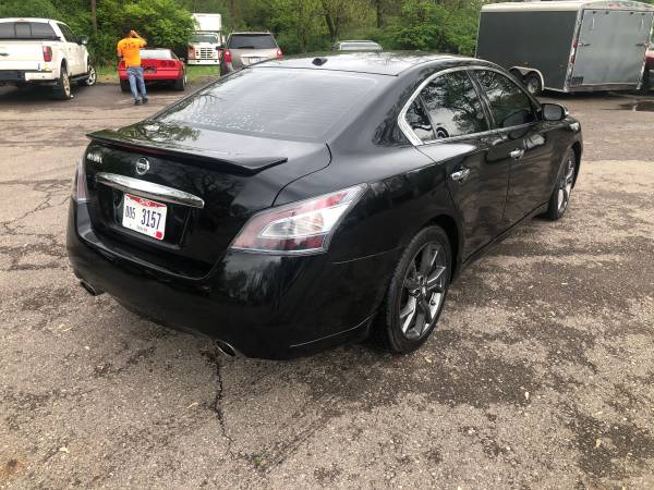 2014 Maxima SV V6 Black - - by dealer - vehicle for sale in Columbus, OH – photo 3