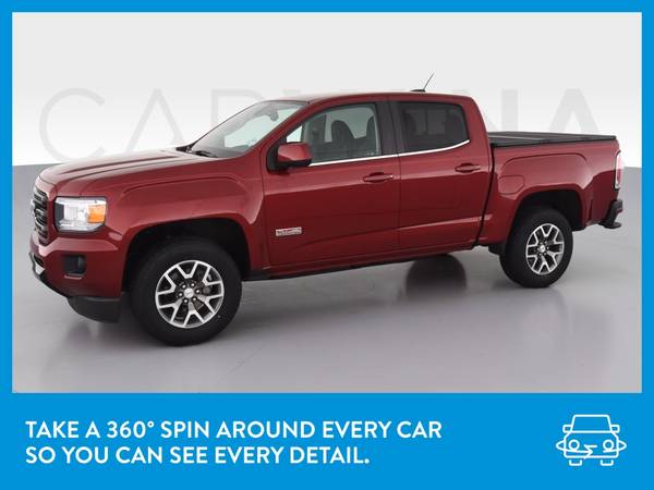 2018 GMC Canyon Crew Cab SLE All Terrain Pickup 4D 5 ft pickup Red for sale in Luke Air Force Base, AZ – photo 3