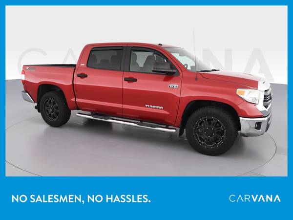 2014 Toyota Tundra CrewMax SR5 Pickup 4D 5 1/2 ft pickup Red for sale in Winston Salem, NC – photo 11