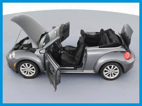 2013 VW Volkswagen Beetle TDI Convertible 2D Convertible Gray for sale in Champlin, MN – photo 16