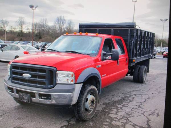 2006 Ford Super Duty F-550 DRW CREW CAB 4X4 LANDSCAPE DUMP TRUCK for sale in South Amboy, PA – photo 3