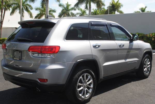 2015 JEEP GRAND CHEROKEE LIMITED, 3.6L V6, AUT TRANS, NO ACCIDENTS -... for sale in west park, FL – photo 2