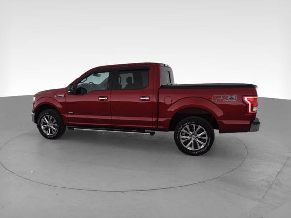 2017 Ford F150 SuperCrew Cab XLT Pickup 4D 5 1/2 ft pickup Red - -... for sale in Lansing, MI – photo 6