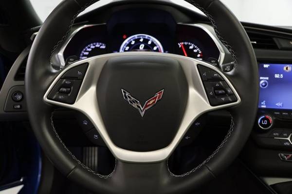 LEATHER! MANUAL! 2014 Chevy CORVETTE STINGRAY Z51 1LT Coupe Blue for sale in Clinton, AR – photo 6