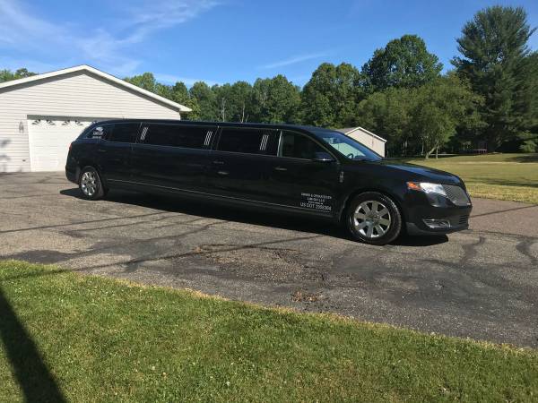 Lincoln MKT limousine 120” stretched limo party bus - cars & trucks... for sale in Battle Creek, IL – photo 2