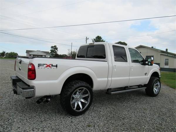 2011 FORD F250 SUPER DUTY LARIAT, White APPLY ONLINE->... for sale in Summerfield, VA – photo 10