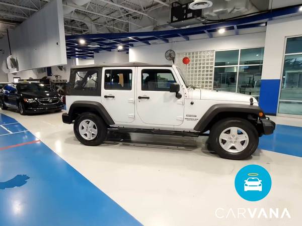 2017 Jeep Wrangler Unlimited Sport SUV 4D suv White - FINANCE ONLINE... for sale in Topeka, KS – photo 13