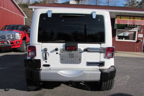 2013 JEEP WRANGLER SAHARA LIFTED LEATHER EXCL COND SHARP (ALL... for sale in Linden, PA – photo 6