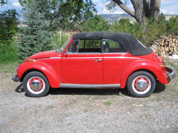 1976 VW Super Beetle Convertible for sale in MONTROSE, CO – photo 7