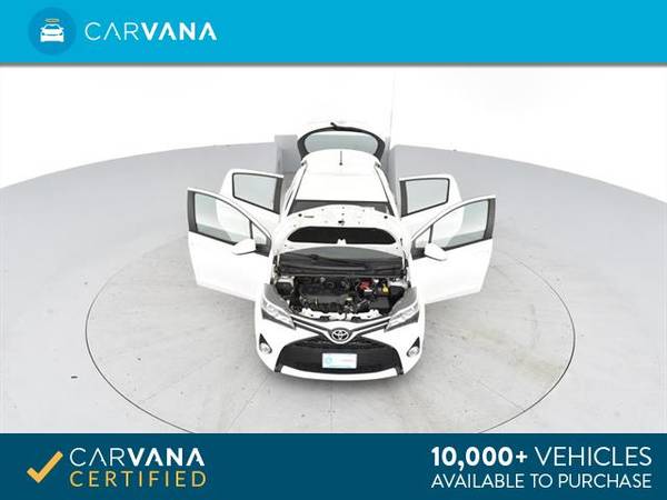 2015 Toyota Yaris SE Hatchback Sedan 4D sedan White - FINANCE ONLINE for sale in Barrington, RI – photo 12
