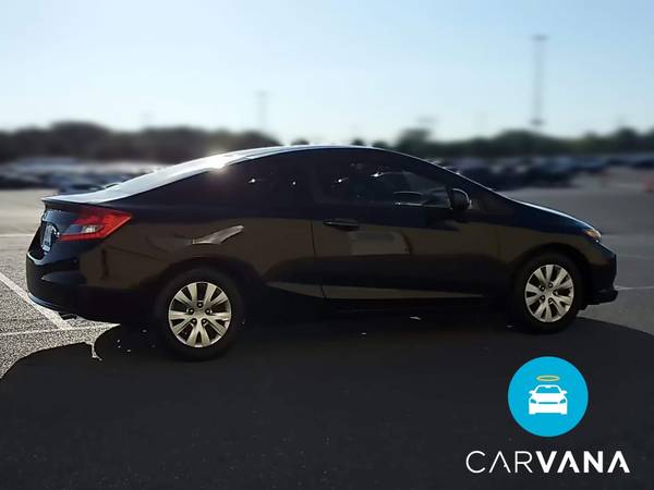 2012 Honda Civic LX Coupe 2D coupe Black - FINANCE ONLINE - cars &... for sale in Chesapeake , VA – photo 12