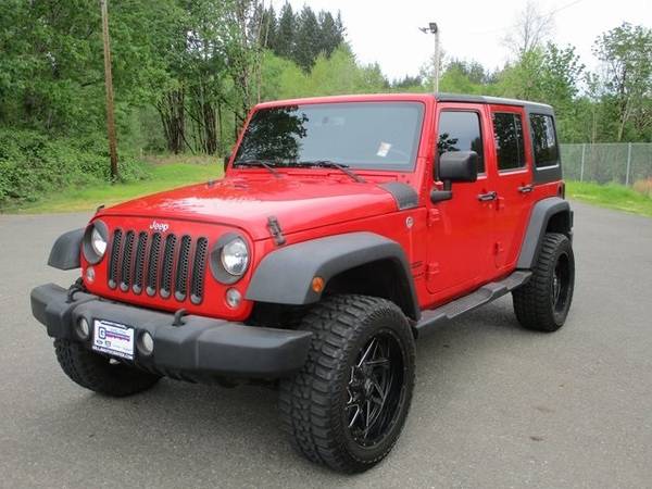 2016 Jeep Wrangler 4x4 4WD Unlimited Sport SUV WARRANTY FOREVER for sale in Shelton, WA – photo 2