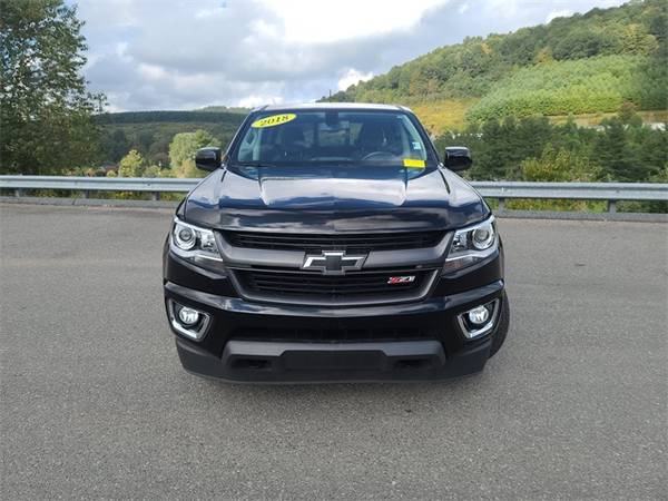 2018 Chevy Chevrolet Colorado Z71 pickup Black - cars & trucks - by... for sale in Boone, NC – photo 2