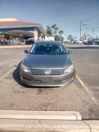 Nice 2013 Volkswagen Passat (Silver/Grey color) for sale in Scottsdale, AZ – photo 3