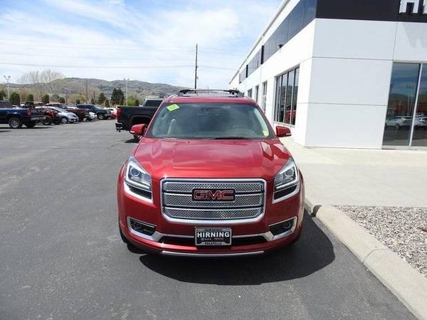 2014 GMC Acadia Denali suv Crystal Red Tintcoat - - by for sale in Pocatello, ID – photo 2
