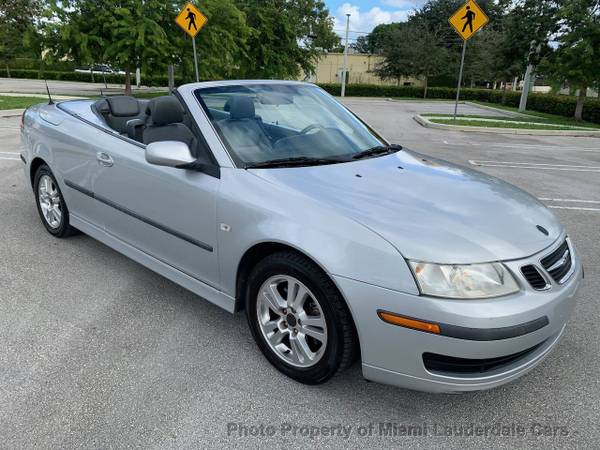 2007 Saab 9-3 Convertible One Owner Clean Carfax Garage Kept - cars... for sale in Pompano Beach, FL – photo 2