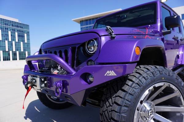 2016 Jeep Wrangler Unlimited Sahara LIKE NOTING ELSE PURPLE L K for sale in Austin, TX – photo 12